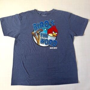 Angry Birds Graphic Tee Short Sleeve Crew Neck Top